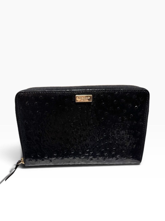 kate spade Handbags - New Kate Spade Patent Ostrich Large Travel Wallet